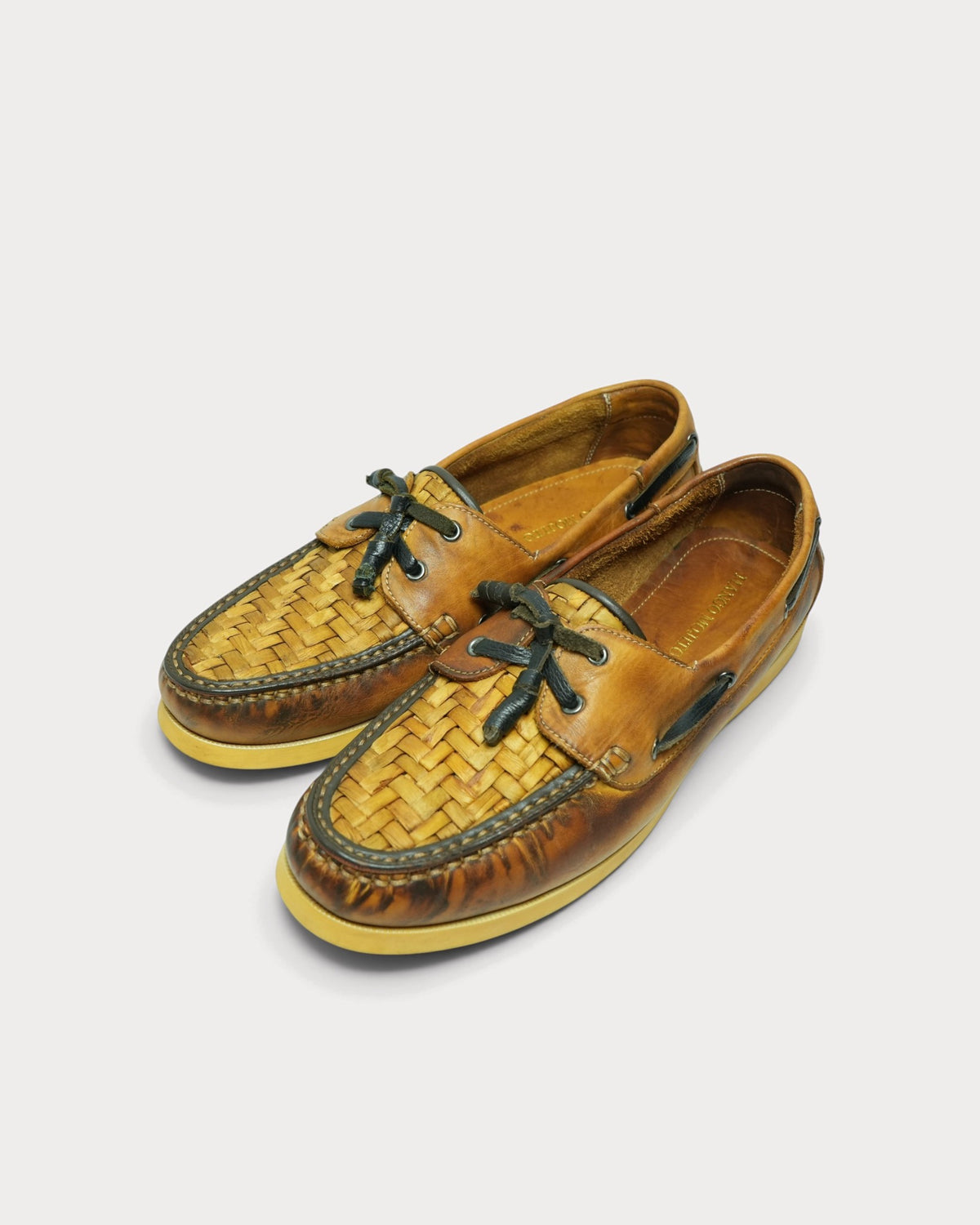 Wicker Boat Shoes · Tan · Archive No.0932