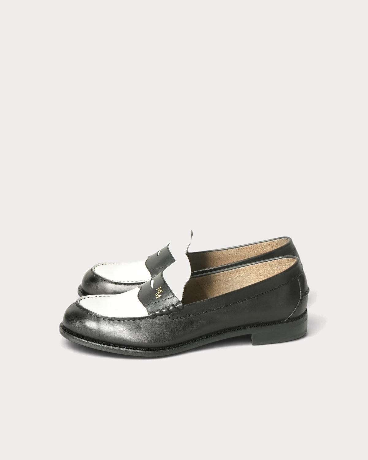 Formal Penny Loafer X Knowwhere · Black-White · Archive No.1207