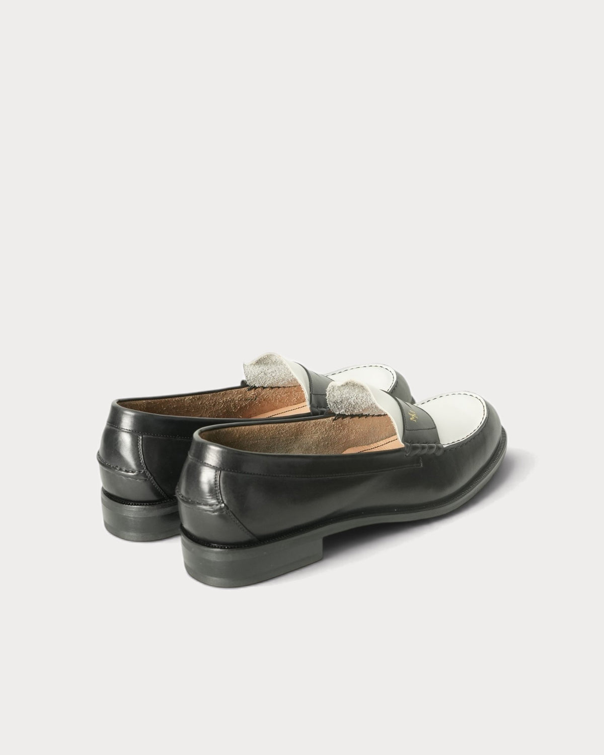 Formal Penny Loafer X Knowwhere · Black-White · Archive No.1207