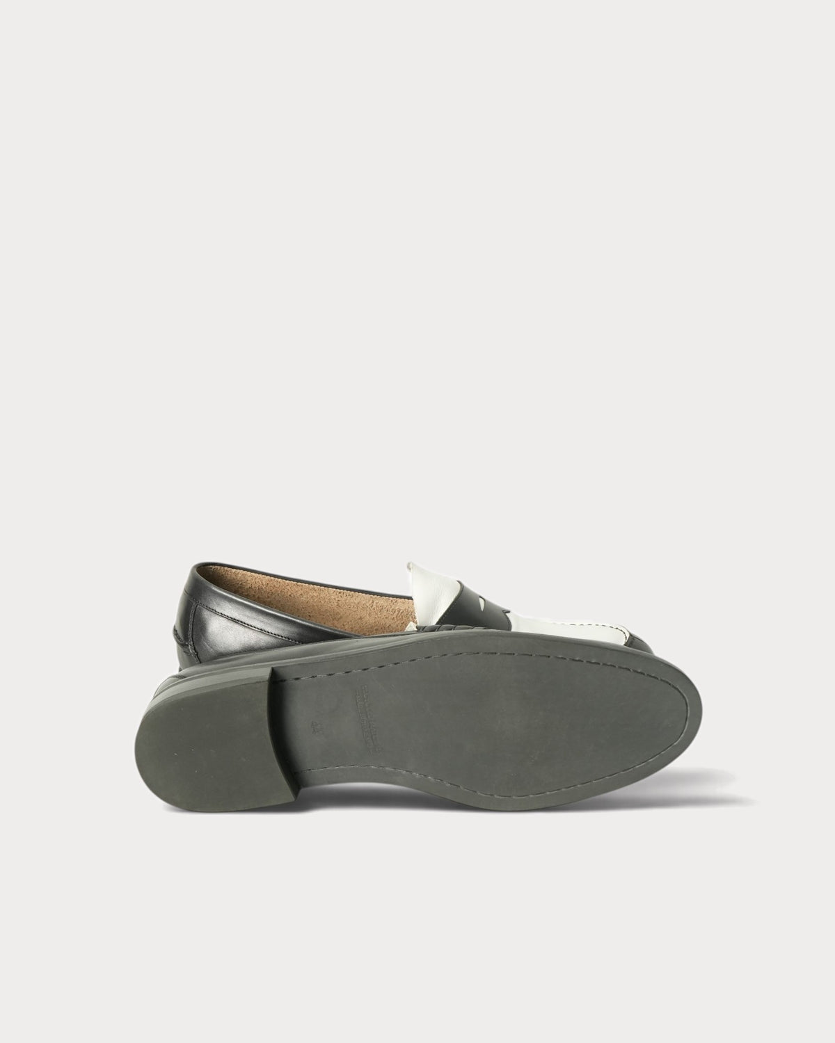Formal Penny Loafer X Knowwhere · Black-White · Archive No.1207
