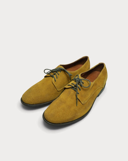 Plain Toe Derby · Suede Tan · Archive No.1338
