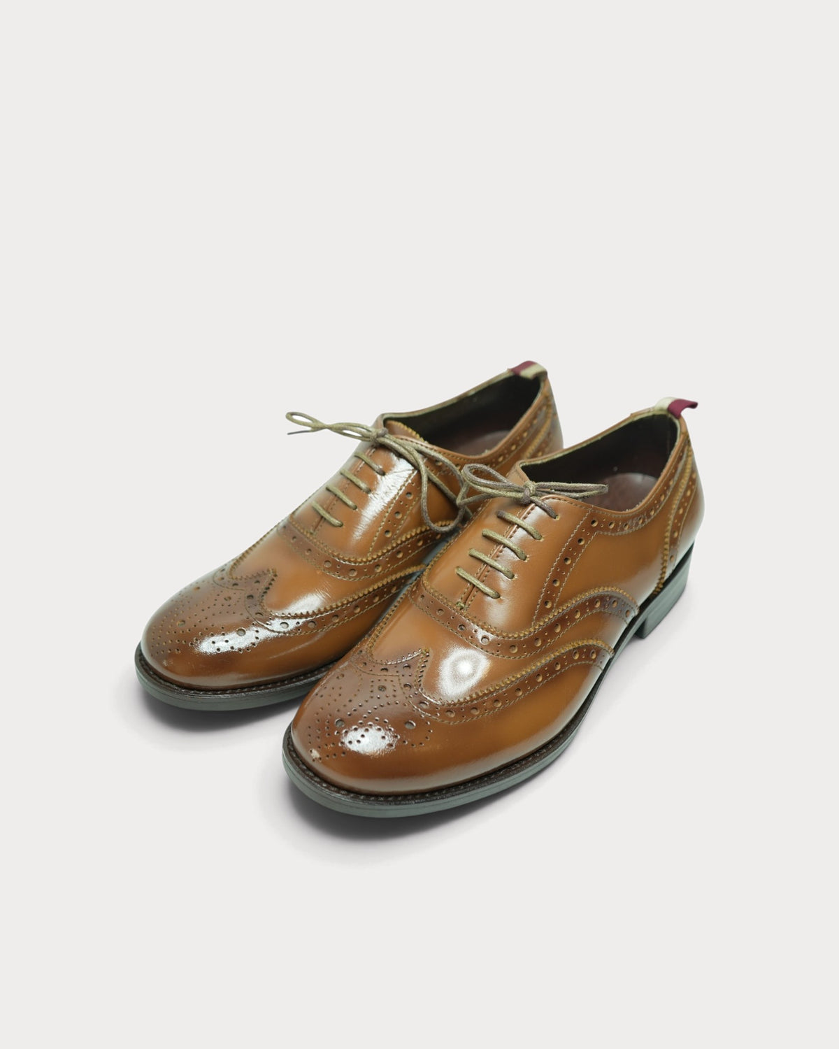 Captoe Oxford Brogue (Earlier Edition) · Burgundy · Archive No.1582