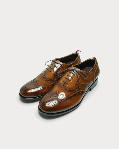 Captoe Oxford Brogue (Earlier Edition) · Brown · Archive No.1590