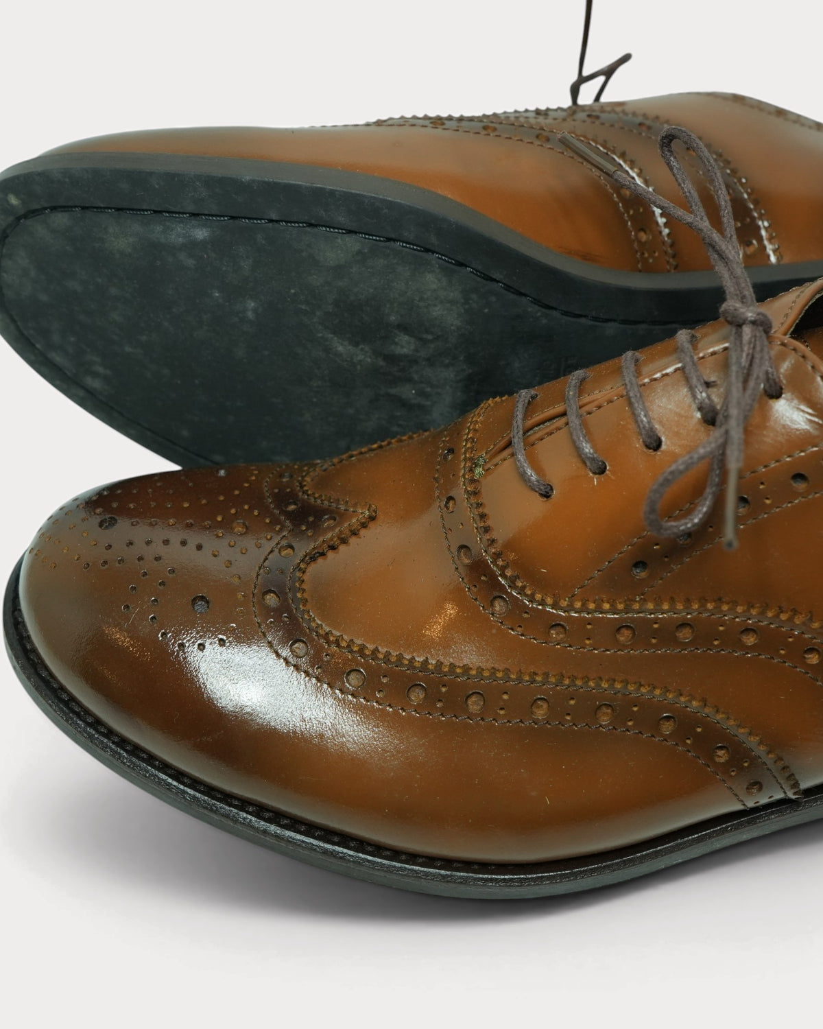 Captoe Oxford Brogue (Earlier Edition) · Brown · Archive No.1652