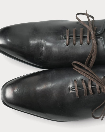 Masterpiece Wholecut Oxford (Chisel) · Black · Archive No.1814