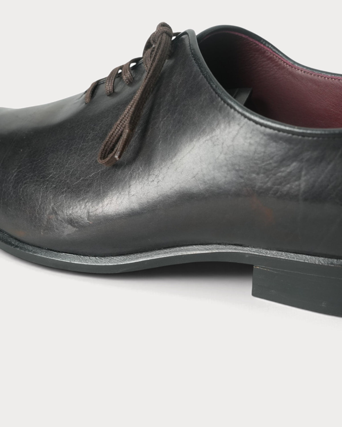Masterpiece Wholecut Oxford (Chisel) · Black · Archive No.1814