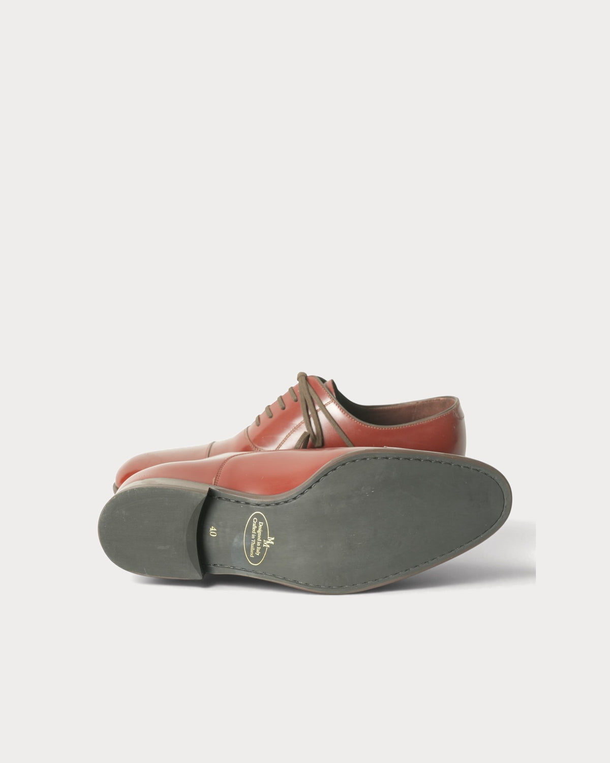 Masterpiece Captoe Oxford · Burgundy · Archive No.1848