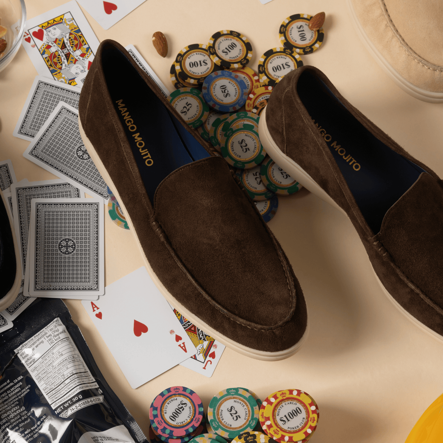 Windy - Beige, Brown, Black, Red