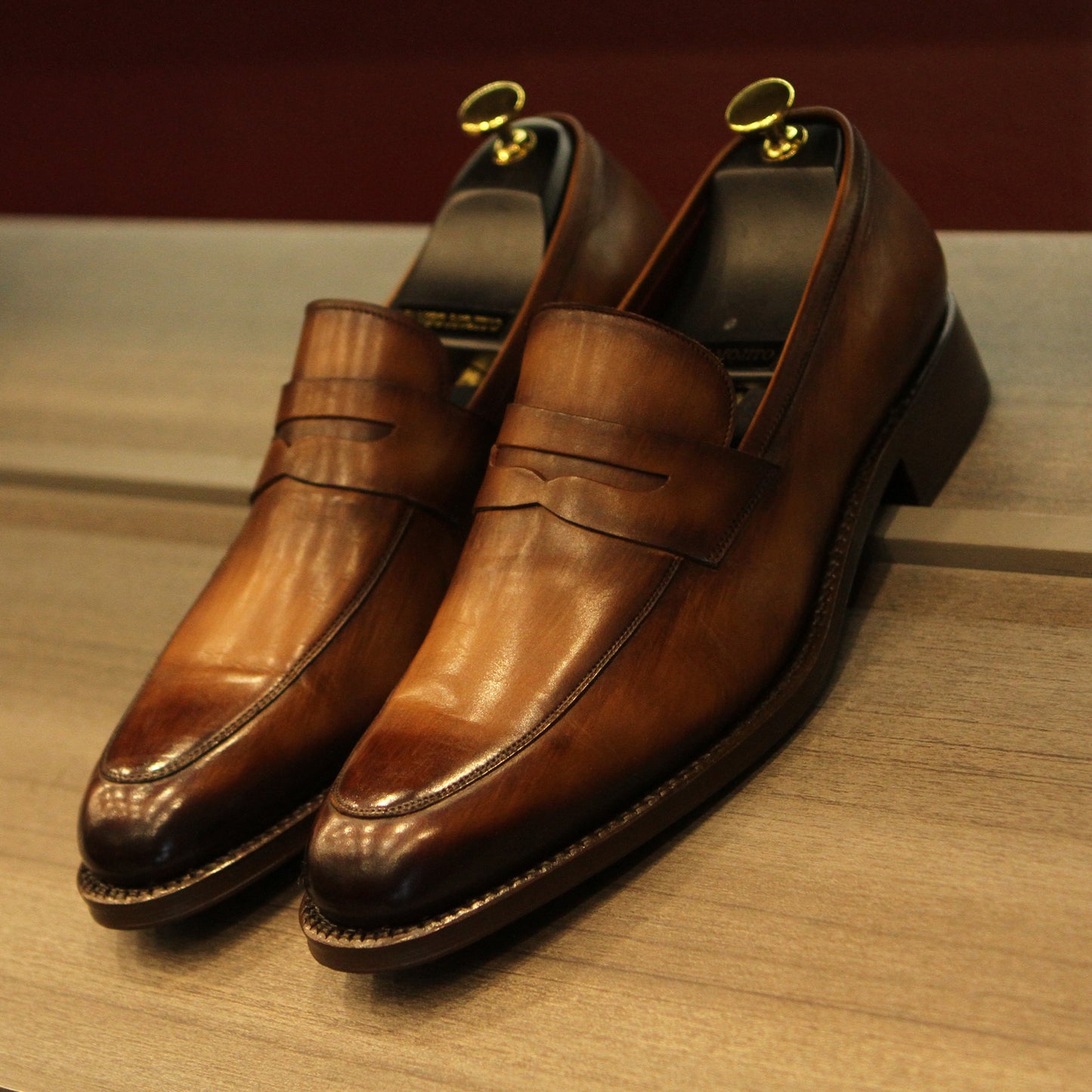 GYW Masterpiece Penny Loafer - Tobacco