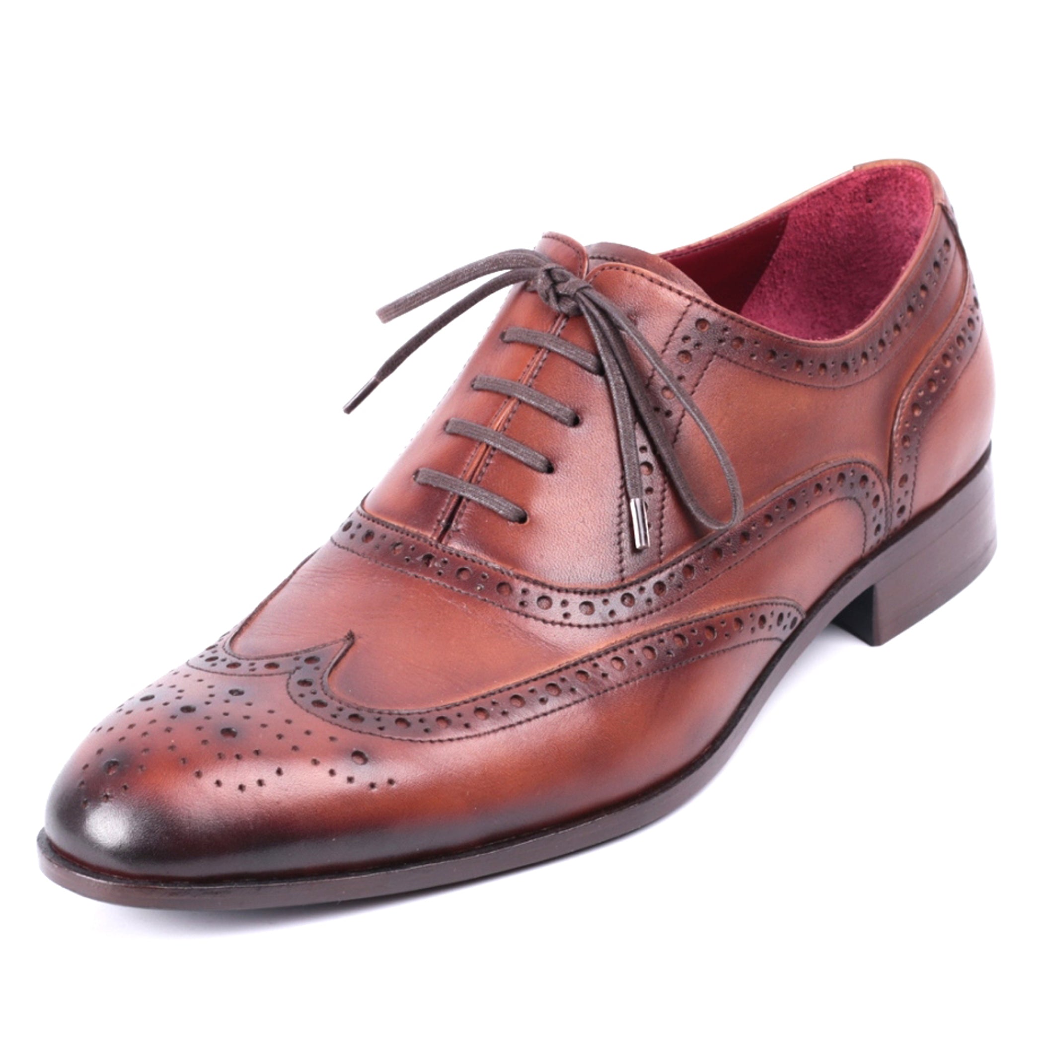 Masterpiece Full Brogue Tobacco Calfskin